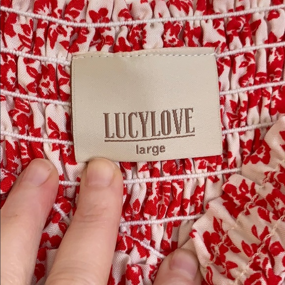 Lucy Love- high-low midi dress - Picture 7 of 7